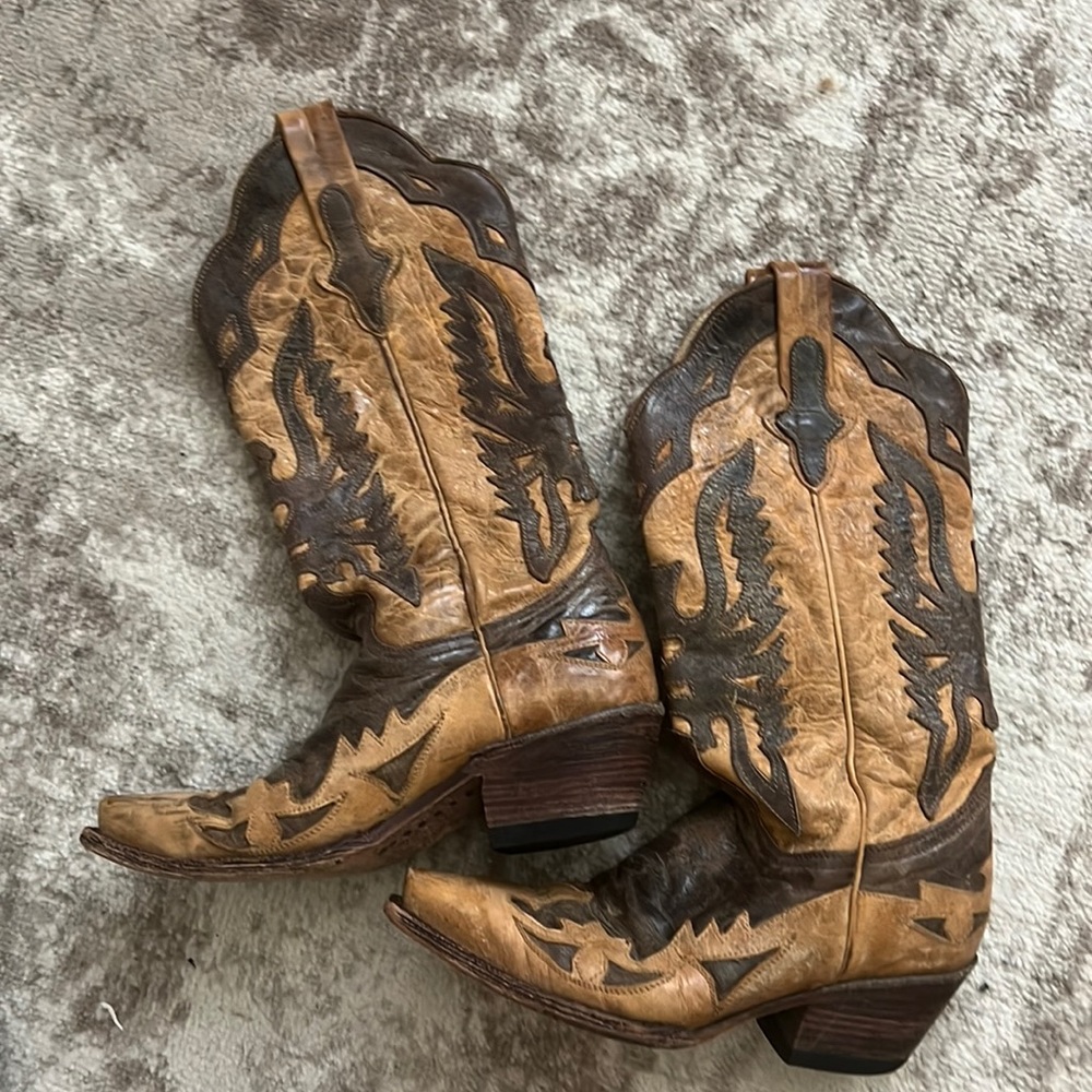 Ferrini women’s cowboy boots- size 8